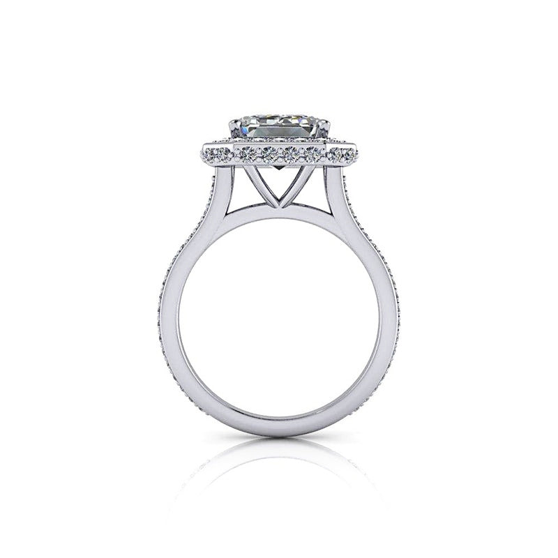 Calliope No. 1 Emerald Cut Lab Grown Diamond Engagement Ring