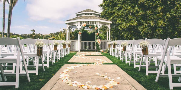 Where to Have a Wedding Ceremony and Reception in San Diego for under $10,000 - Bel Viaggio Designs, LLC