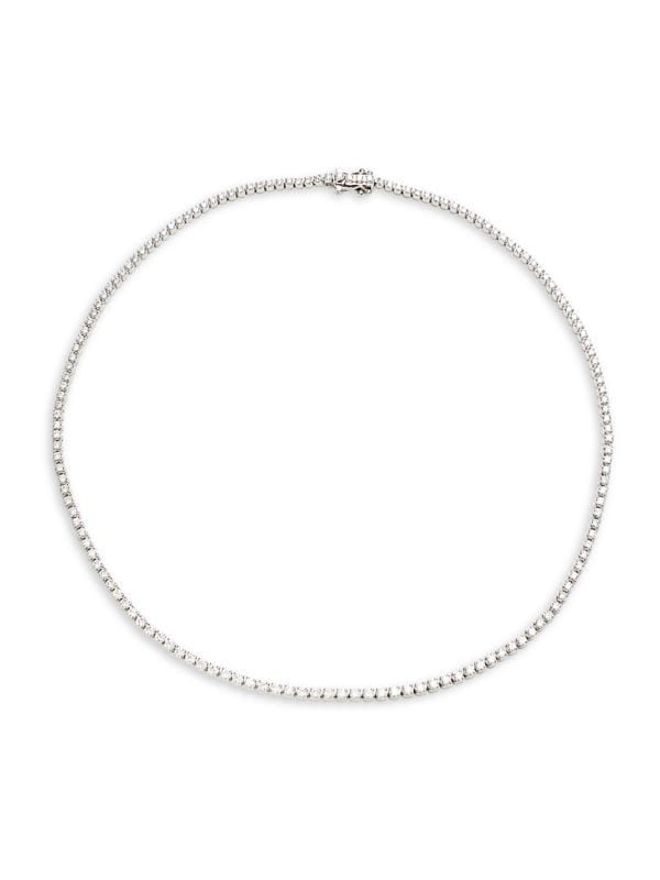 Lab Grown Diamond Tennis Necklace 4CTW