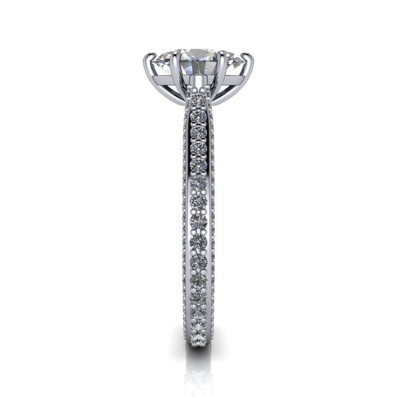 Adorned No. 2 Diamond Engagement Ring (Setting Only)