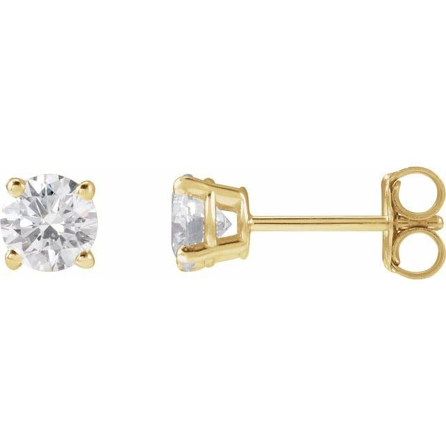 Lab Grown Diamond Stud Earrings 1.50 CTW