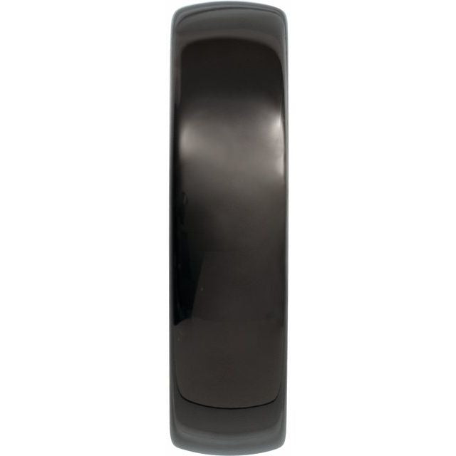 Black Tungsten 6mm Comfort-Fit Men's Band