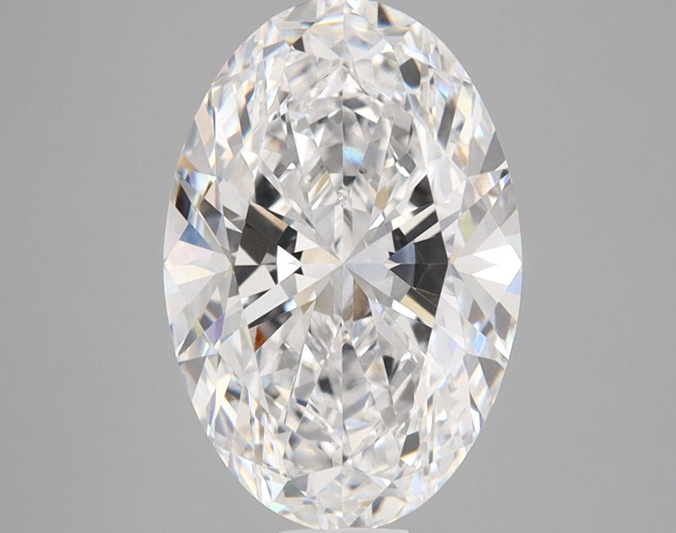 3.01 ct. Oval Lab Diamond D Color/VVS2 Clarity