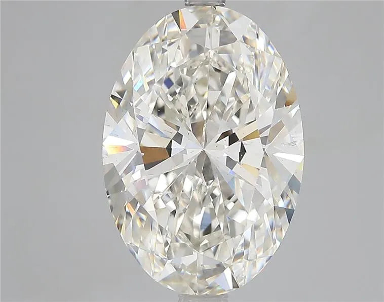 5.48ct Oval Lab Grown Diamond (Colour I, Clarity VS2, IGI Certified)