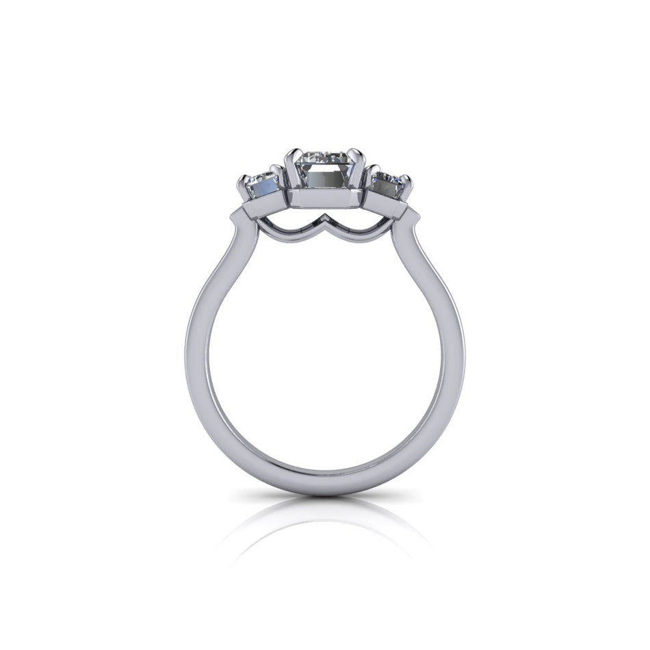 Jessamine No. 2 Moissanite Ring