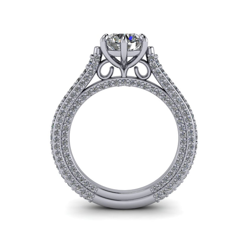 Adorned No. 1 Diamond Engagement Ring (Setting Only)