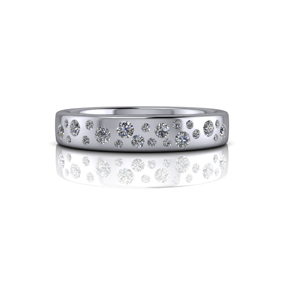 Irish No. 1 Lab Diamond Wedding Band