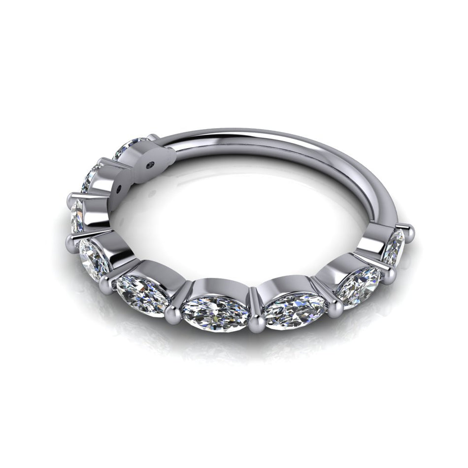 Adina Moissanite Wedding Band No. 3