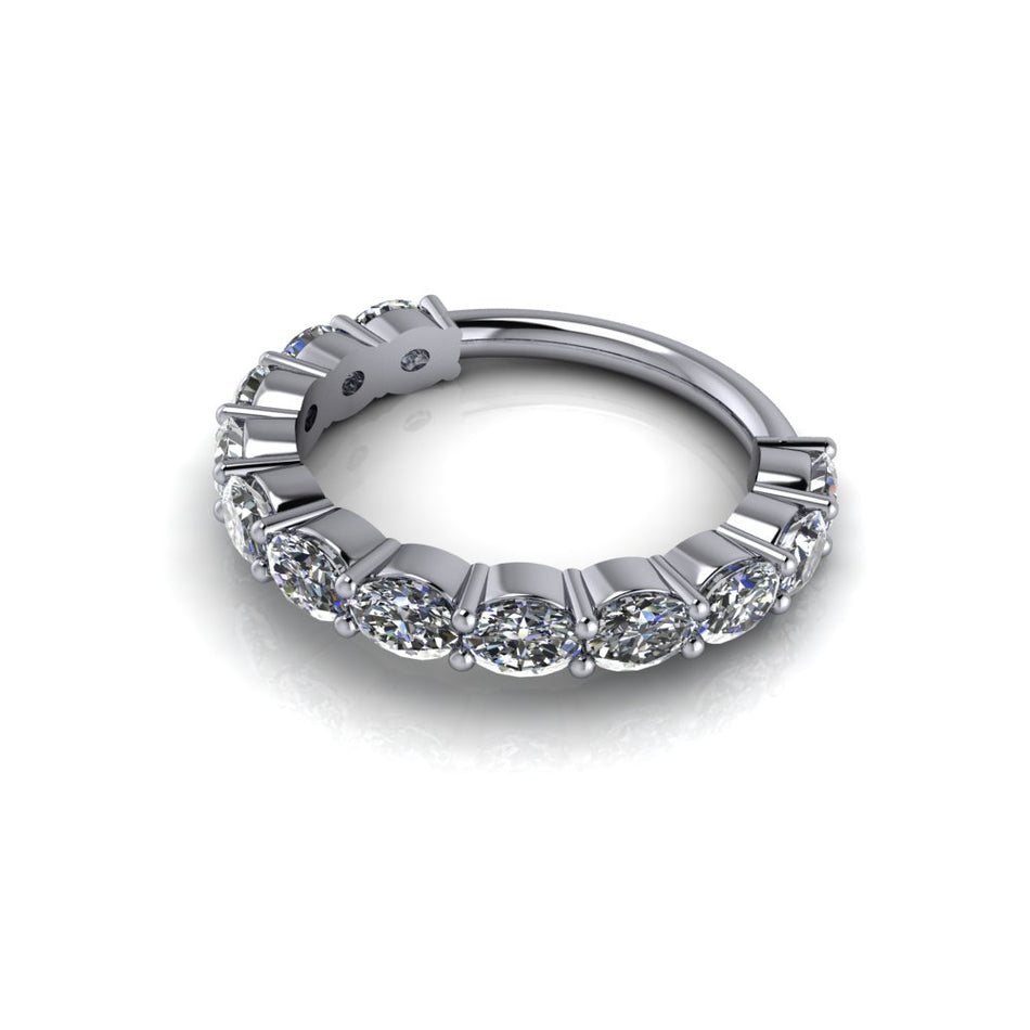 Meghan Moissanite Wedding Band 1.65 ctw