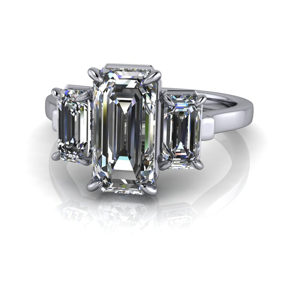 Jessamine No. 2 Moissanite Ring