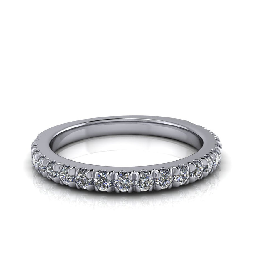 Arlet French Set Wedding Band .45 ct.