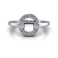 Diamond Connected Rings Trendy Rings-Bel Viaggio Designs