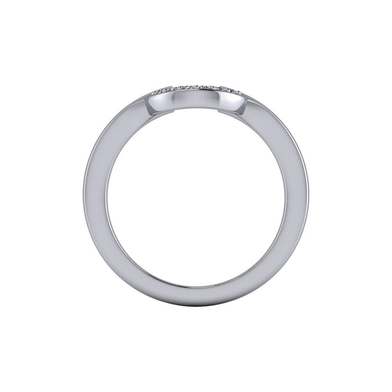 Diamond Connected Rings Trendy Rings-Bel Viaggio Designs