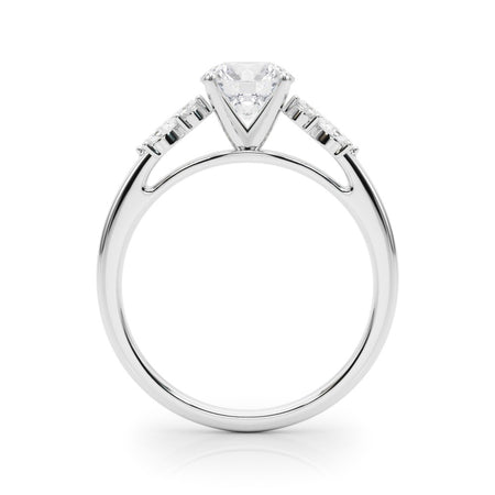 Stunning Scatter Engagement Ring- bel viaggio designs