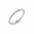 Leona Lab Grown Diamond Wedding Band, .15 ct.-Bel Viaggio Designs, LLC