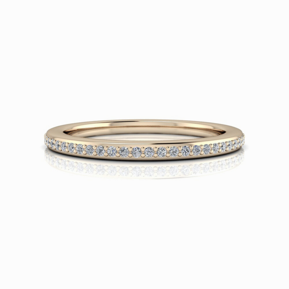 Dottie Lab Grown Diamond Wedding Band