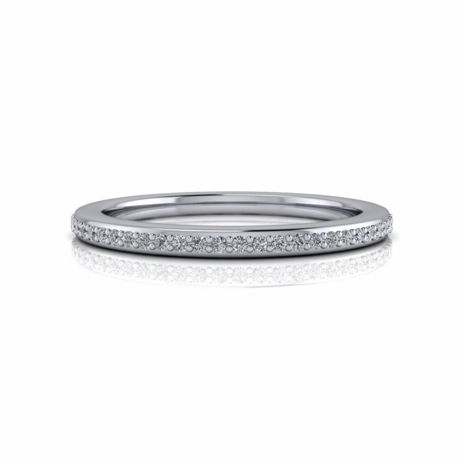 Dottie Lab Grown Diamond Wedding Band