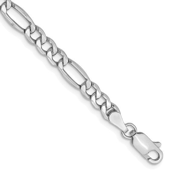 Figaro Chain 22" Sterling Silver 3.5mm