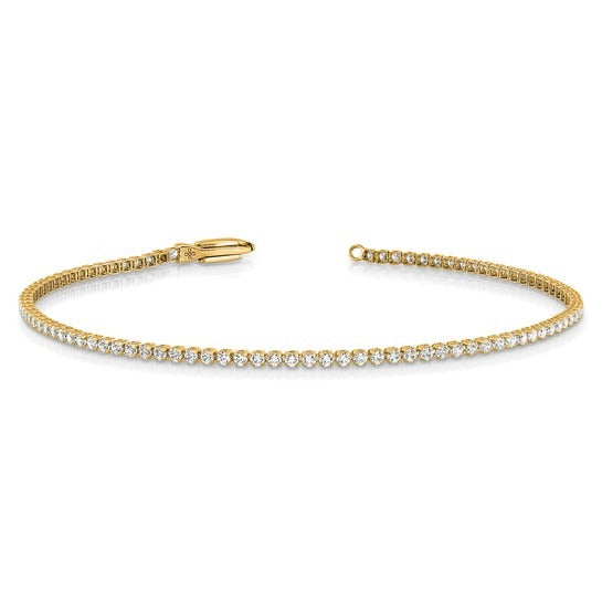 Lab Diamond Tennis Bracelet 1.40 ctw