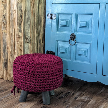 farmhouse ottoman
