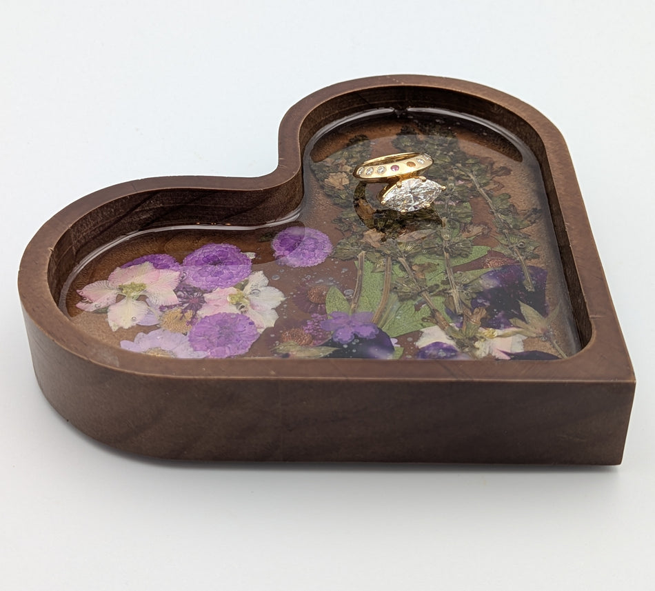 Ring Storage Dish Engraved Forever Yours Endlessly