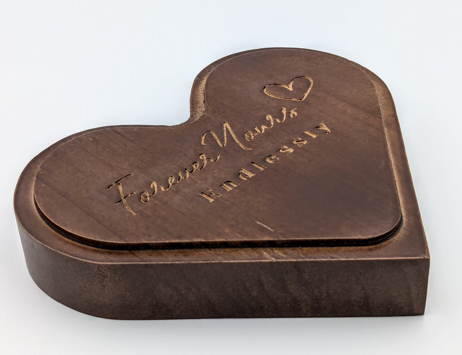Engraved Forever Yours Endlessly Ring Dish