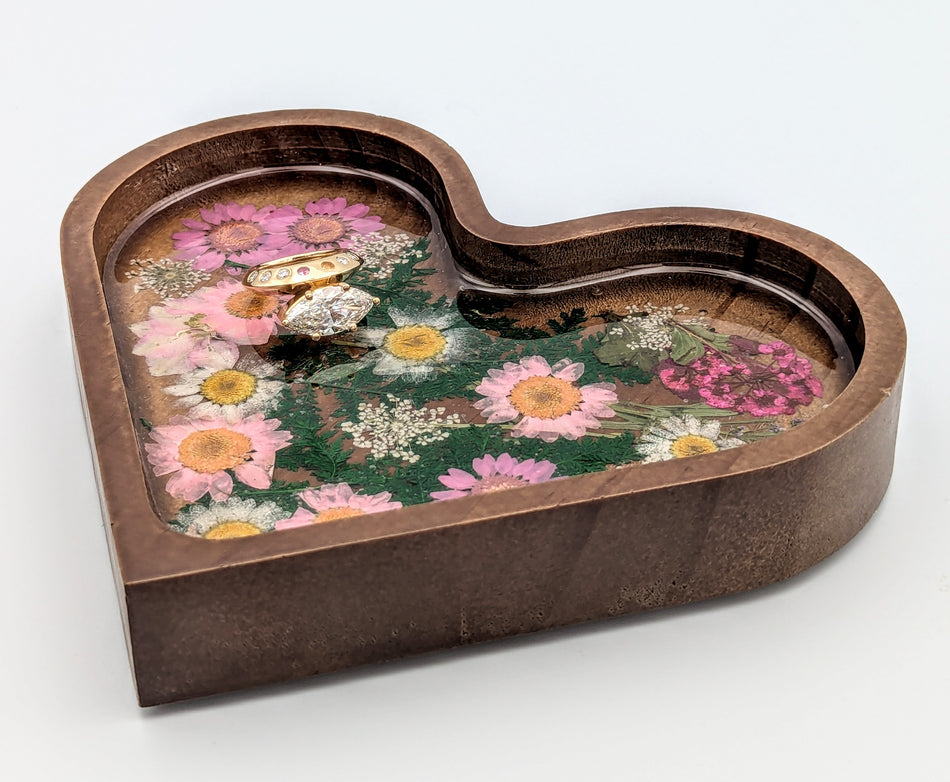 Breast Cancer Survivor Jewelry Dish