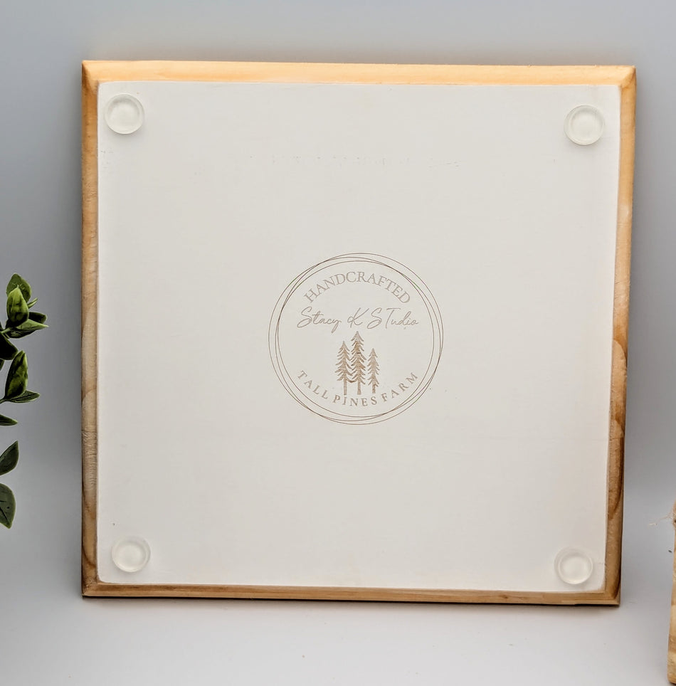 Kitchen Counter Protection Wood Trivet