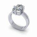 Veronica No. 4 Lab Grown Diamond Ring (Setting Only)