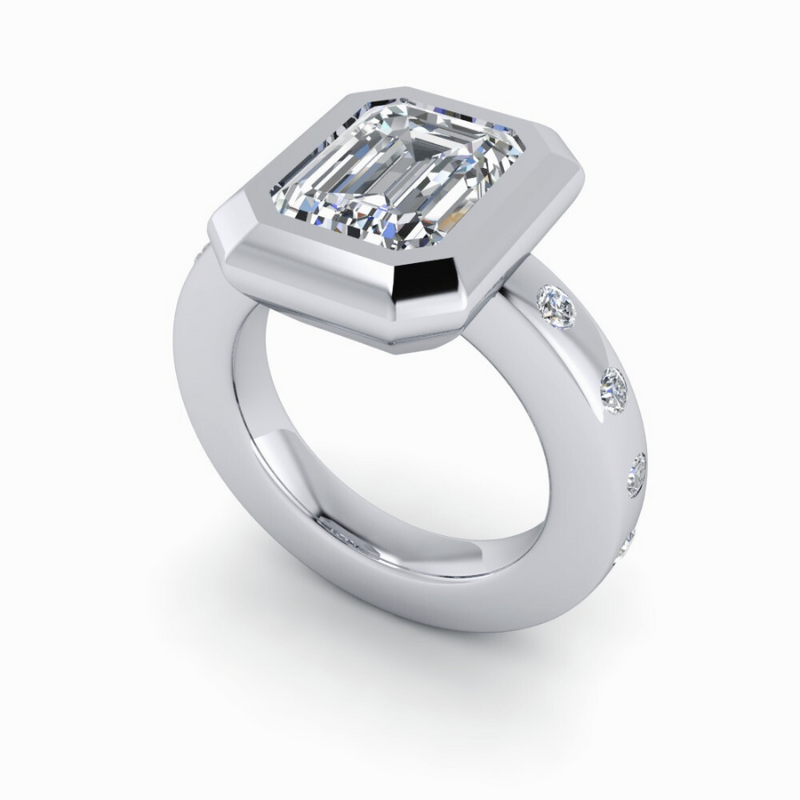 Sonja No. 2 Lab Grown Diamond Ring 4.05CTW