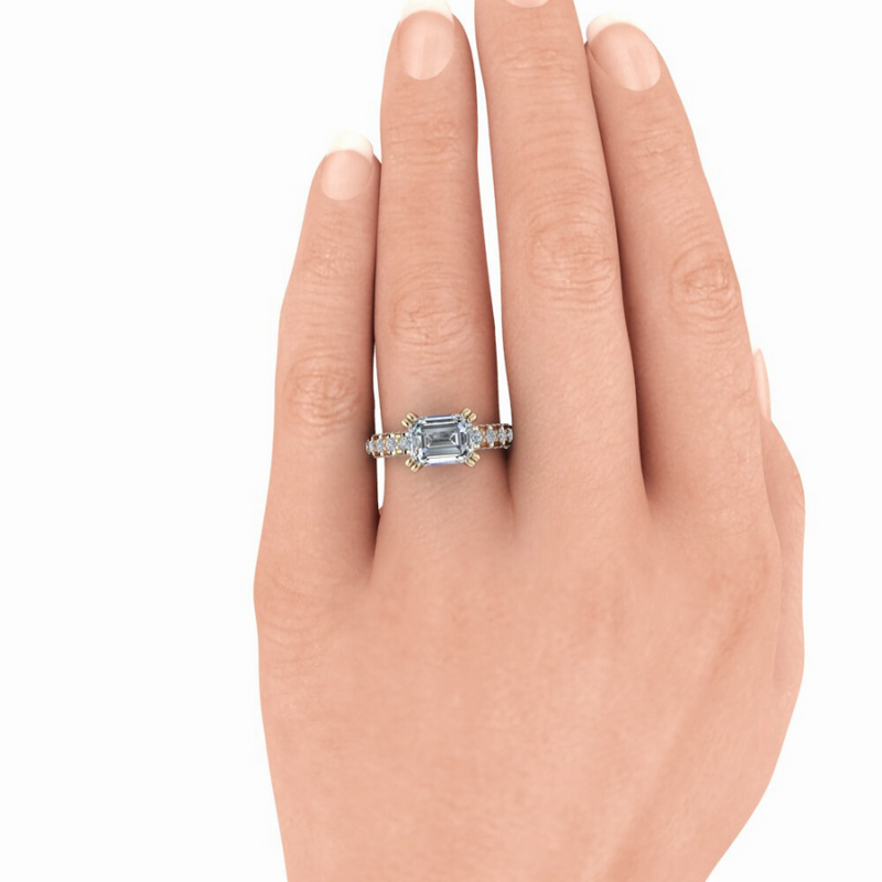 Layla No. 1 Lab Grown Diamond Ring (Setting Only)