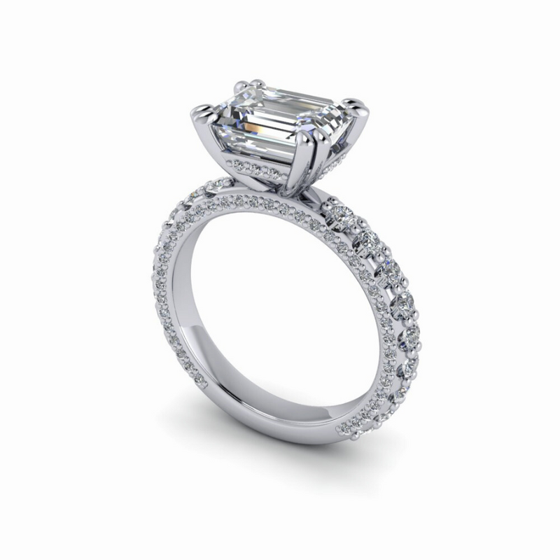 Layla No. 1 Lab Grown Diamond Ring (Setting Only)