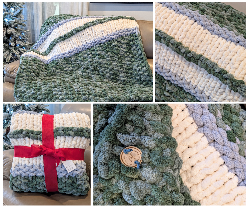Thick Chunky Blanket 50x60