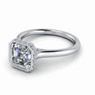 Asscher Lab Grown Diamond Engagement Ring-Bel Viaggio