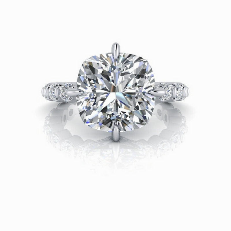 Kimmie No. 3 Lab Diamond Engagement Ring 4.53 CTW READY TO SHIP