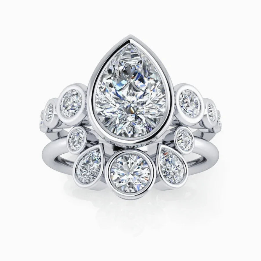 Charlie No. 3 Lab Grown Diamond Bridal Set