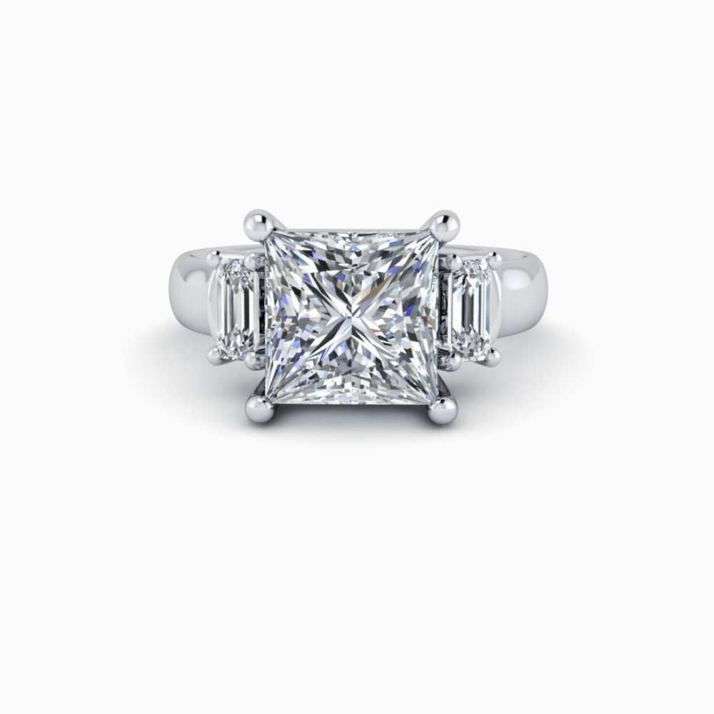 Lab Grown Diamond Ring-Bel Viaggio Designs