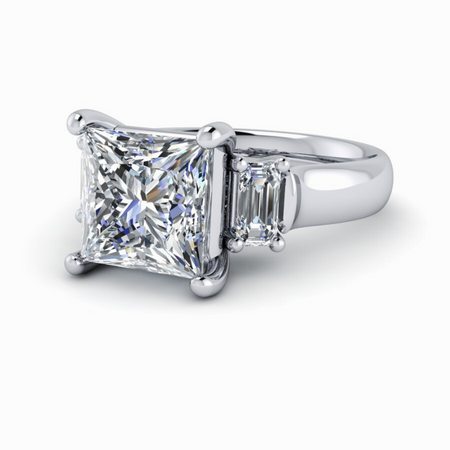 Lab Grown Diamond Ring-Bel Viaggio Designs