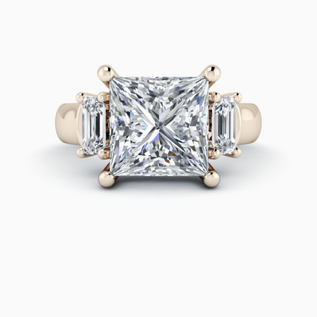 Lab Grown Diamond Ring-Bel Viaggio Designs