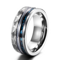 Alliance en or moissanite pour hommes 1,50 ctw.