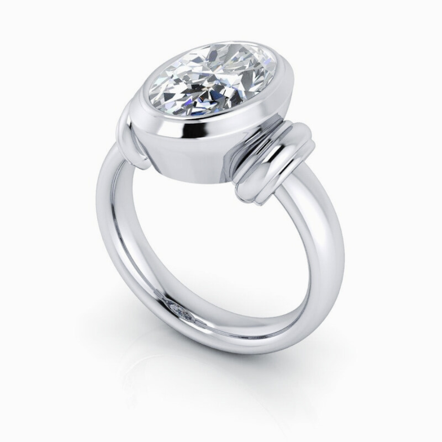 Allegra No. 1 Lab Grown Diamond Ring (Setting Only)