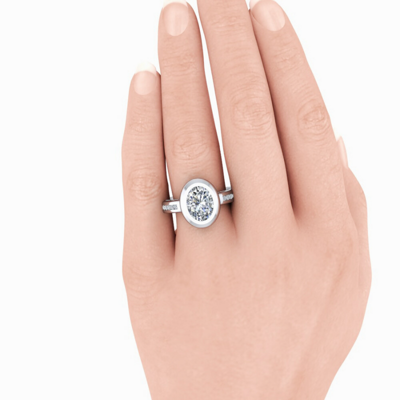 Sonja No. 1 Lab Grown Diamond Ring 3.50CTW