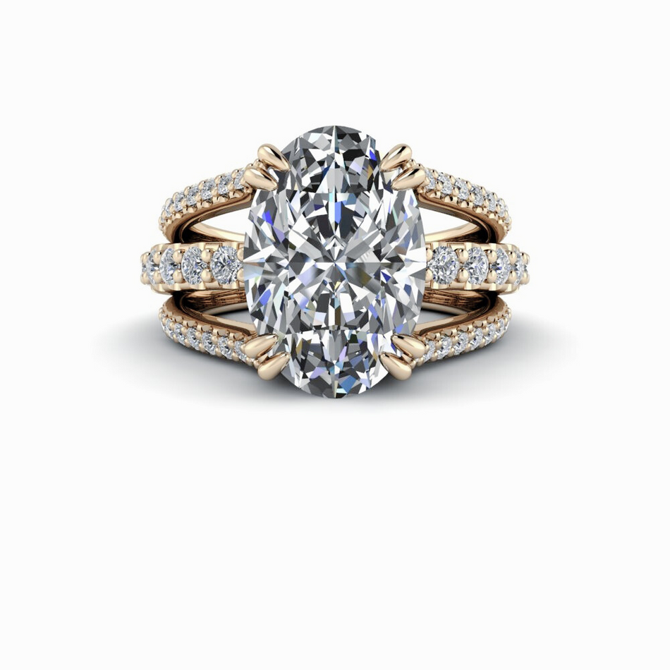 Winifred No. 1 Lab Grown Diamond Ring 4.88 ctw