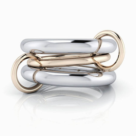 connected stacking rings by Bel Viaggio Designs