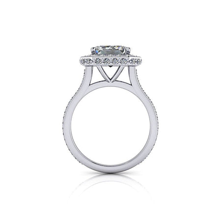 Calliope No. 1 Emerald Cut Lab Grown Diamond Engagement Ring