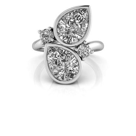 925 Silver Engagement Ring Bel Viaggio Designs, LLC