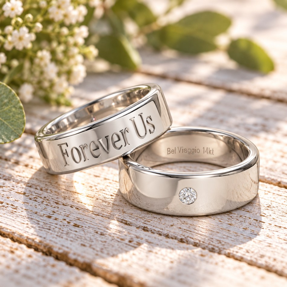 7mm Lab Diamond Wedding Band Forever Us .06 ct.