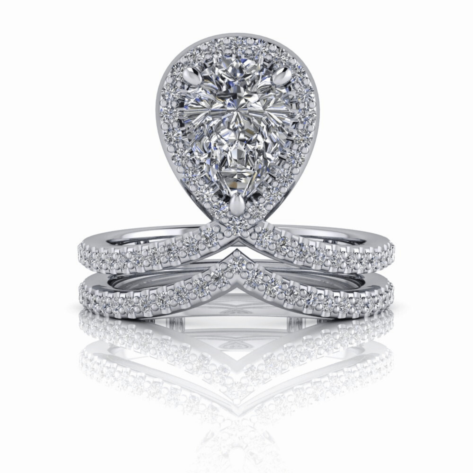 925 Silver Engagement Ring Bel Viaggio Designs, LLC