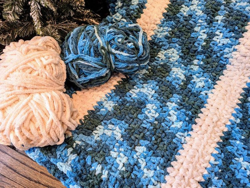 Cozy Oversized Throw Blanket-Multi