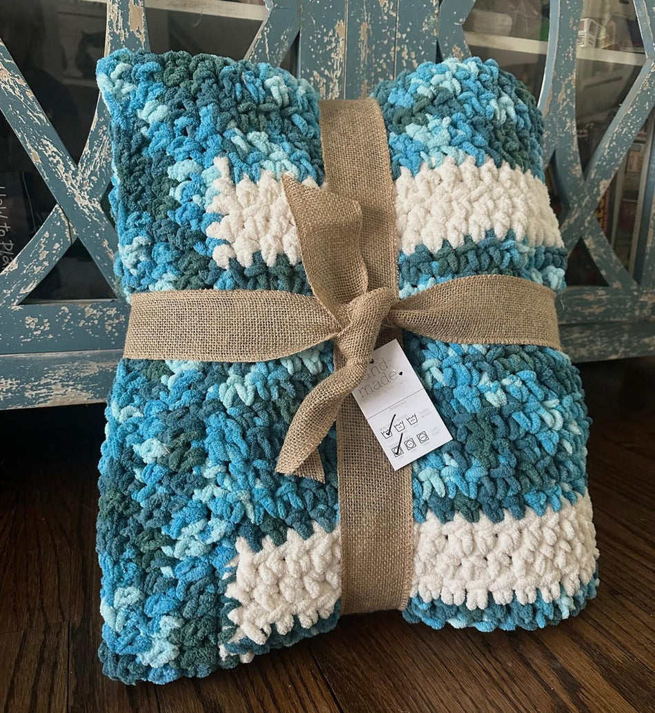 Cozy Oversized Throw Blanket-Multi